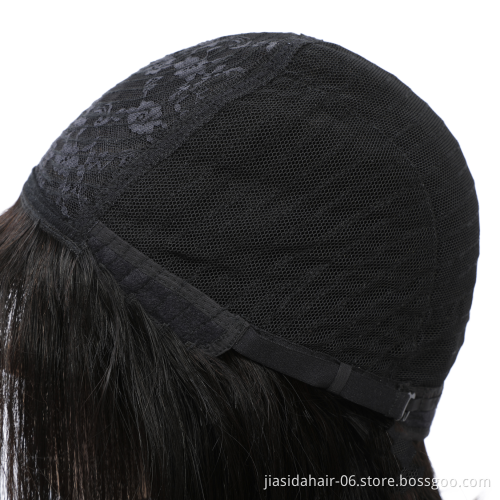 Machine Made Bob Wig Short length Straight Virgin Cuticle Aligned Hair Human Hair Wigs for Black Woman